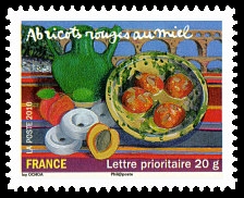 timbre N° 438, Les saveurs de nos régions