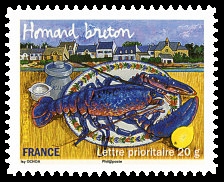 timbre N° 439, Les saveurs de nos régions