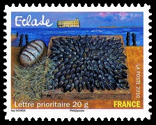 timbre N° 443, Les saveurs de nos régions