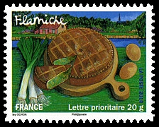 timbre N° 448, Les saveurs de nos régions