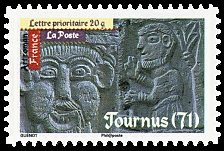 timbre N° 455, Art roman