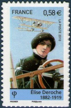  Les pionniers de l'aviation <br>Elise Deroche