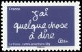  Les timbres de Ben<br>J'ai quelque chose à dire 