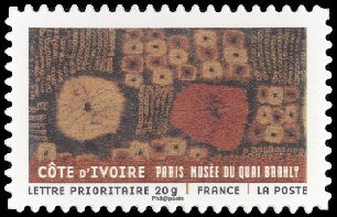 timbre N° 513, Tissus du monde