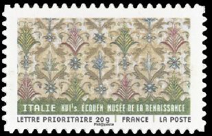  Tissus du monde <br>ITALIEXVIes<br>Motifs de tissu italien Écouen Musée de la Renaissance