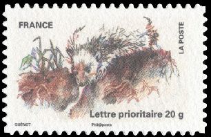 timbre N° 528, Le timbre fête la terre