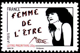  Journée de la femme 2011, dessins de Miss Tic <br>Femme de l'Etre