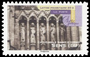 timbre N° 552, Art Gothique