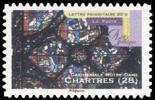 timbre N° 553, Art Gothique