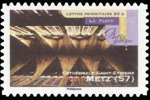 timbre N° 555, Art Gothique