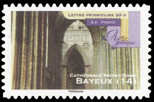 timbre N° 560, Art Gothique