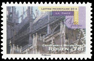 timbre N° 561, Art Gothique