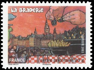 timbre N° 568, La France comme j'aime