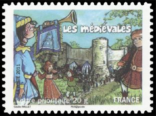 timbre N° 569, La France comme j'aime