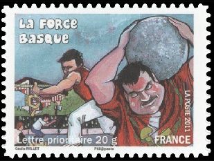 timbre N° 574, La France comme j'aime