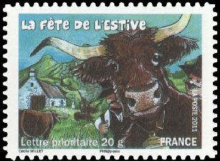 timbre N° 582, La France comme j'aime