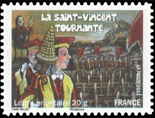timbre N° 583, La France comme j'aime