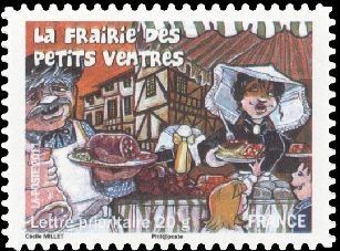 timbre N° 585, La France comme j'aime