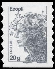 timbre N° 591, Marianne de l'Europe (Marianne de Beaujard)