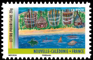 timbre N° 638, Année des Outres-mer