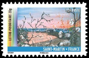 timbre N° 640, Année des Outres-mer
