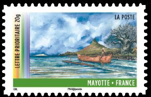 timbre N° 644, Année des Outres-mer