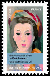 timbre N° 677, Portraits de femmes dans la peinture