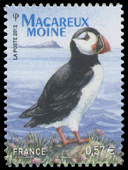  Centenaire de la ligue pour la protection des oiseaux - Macareux moine 