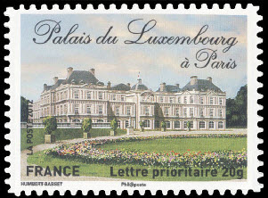 timbre N° 730, Palais du Luxembourg à Paris