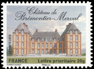 timbre N° 732, Château de Brémontier-Merval
