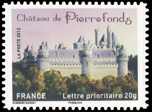 timbre N° 734, Château de Pierrefonds