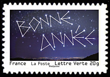 timbre N° 764, Meilleurs Voeux