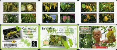 timbre N° BC686, Fruits de France