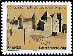 timbre N° 870, Patrimoine de France