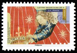 timbre N° 884, Art gothique