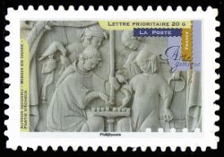 timbre N° 879, Art gothique