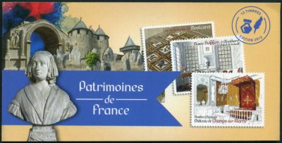 timbre N° BC 865, Patrimoine de France