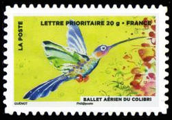 timbre N° 896, La fête du timbre, Le timbre fête l'air