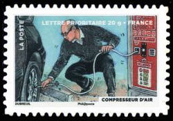 timbre N° 891, La fête du timbre, Le timbre fête l'air