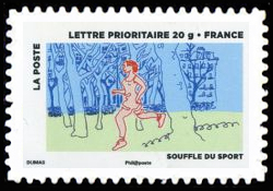 timbre N° 898, La fête du timbre, Le timbre fête l'air