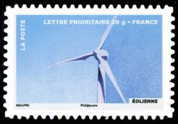  La fête du timbre, Le timbre fête l'air <br>Eolienne