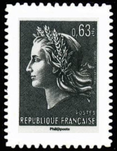 timbre N° 918, La Véme république au fil du timbre, République de Cheffer
