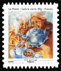 timbre N° 901, Les petits bonheurs