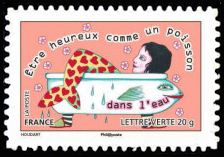 Carnet Sourire «sauter du coq à l'ane» - Etre heureux comme un poisson <br>Etre heureux comme un poisson dans l'eau