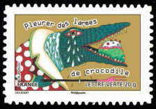 Carnet Sourire «sauter du coq à l'ane» - Pleurer des larmes de crocodile <br>Pleurer des larmes de crocodile