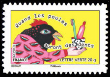  Carnet Sourire «sauter du coq à l'ane» - Quand les poules auront des dents <br>Quand les poules auront des dents