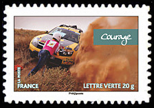 timbre N° 801, Rallye Aïcha des Gazelles