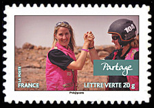 timbre N° 802, Rallye Aïcha des Gazelles