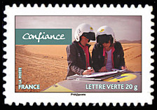 timbre N° 811, Rallye Aïcha des Gazelles