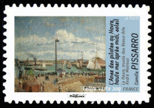 timbre N° 828, Camille Pissarro